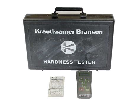 krautkramer branson portable hardness tester|branson krautkramer mic manual.